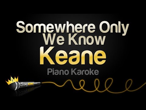 Keane - Somewhere Only We Know (Piano Karaoke)