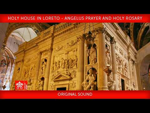 The recitation of the Rosary and the Angelus at the end of the evening celebration (Vatican News).
