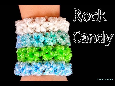 How to Make the Rainbow Loom Rock Candy Bracelet