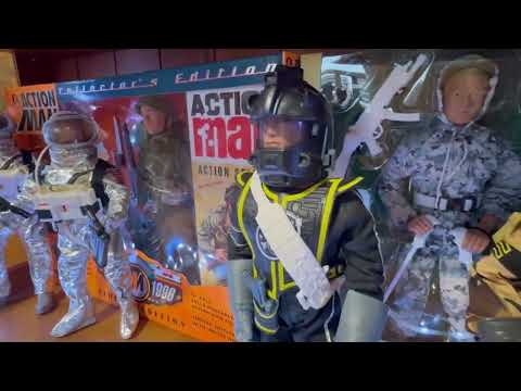 Action man the zargonite with hes silicone sealant bandolier