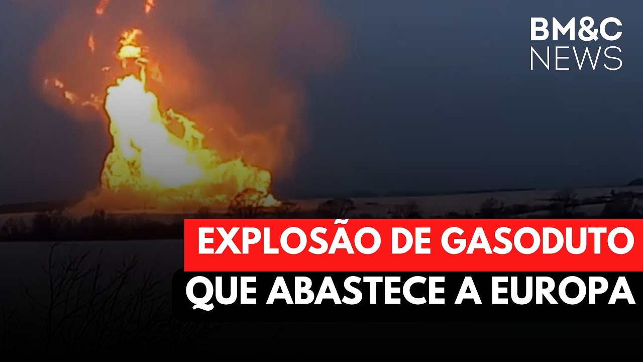 URGENTE: EXPLOSÃO DE GASODUTO QUE ABASTECE EUROPA