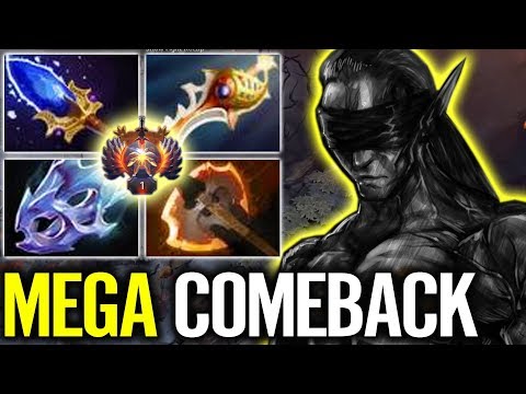EPIC GAME! Divine Rapier AM ComeBack MEGA CREEP - Dota 2 Pro gameplay