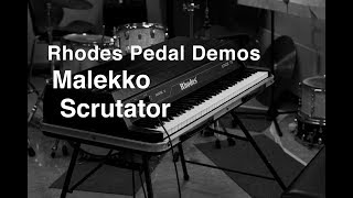Video thumbnail for Rhodes Pedal Demos - Malekko Scrutator by Peder Kolsung