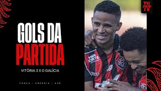 GOLS DA PARTIDA | VITÓRIA 3 X 0 GALÍCIA | BAIANÃO 2026 | 9ª RODADA