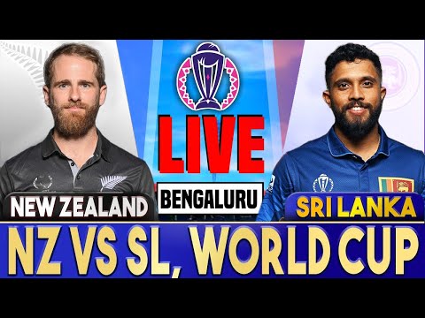 Live NZ vs SL Live Match Score, ICC World Cup 2023 | Live Cricket Match Today | NZ vs SL Live