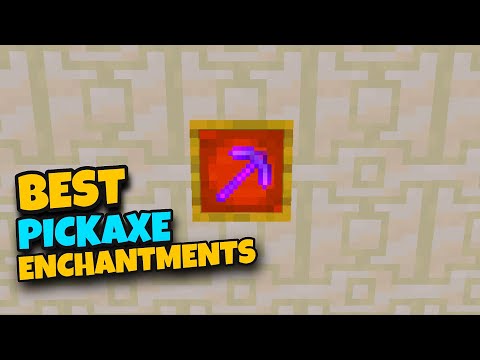 BEST PICKAXE ENCHANTMENTS MINECRAFT 1.18 | Minecraft 1.18 Bedrock And Java