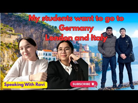 WHY MY STUDENTS WANT TO GO ABROAD? SPEAKING WITH RAVI 