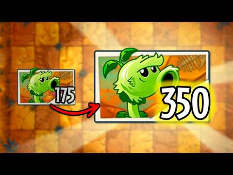 Can you beat Plants vs. Zombies 2 with DOUBLE SUN COST Plants? Part 4