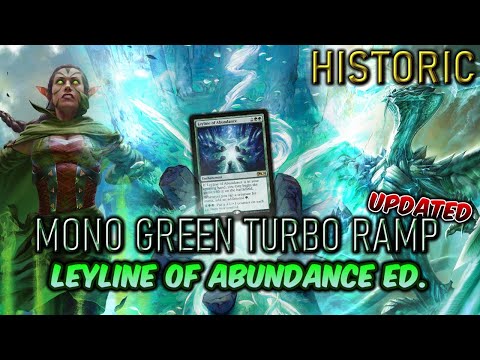 How's the Deck Performing? Mono Green Turbo Ramp | Historic BO1 Ranked |  MTG Arena