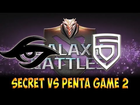 Secret vs Penta game 2 - Galaxy Battles II: EU Qualifier SEA Dota 2 Major