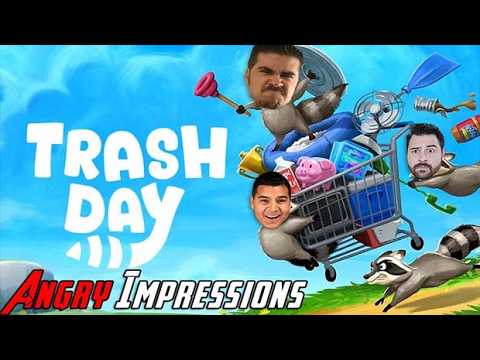This Indie RACCOON Game is HILARIOUS! - Trash Day Angry Impressions!