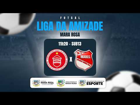 4º ETAPA Vila Nova ECP x MAREC Mara Rosa | Cat. Sub-13 | AO VIVO