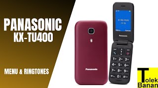 Panasonic KX-TU400 - Unboxing / Menu & Ringtones / Dzwonki - Classic Phone