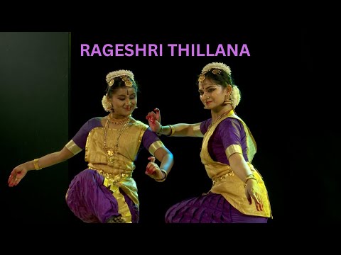Rageshri Thillana ll Sri Rama Nataka Niketan ll Bharatanatyam Dance