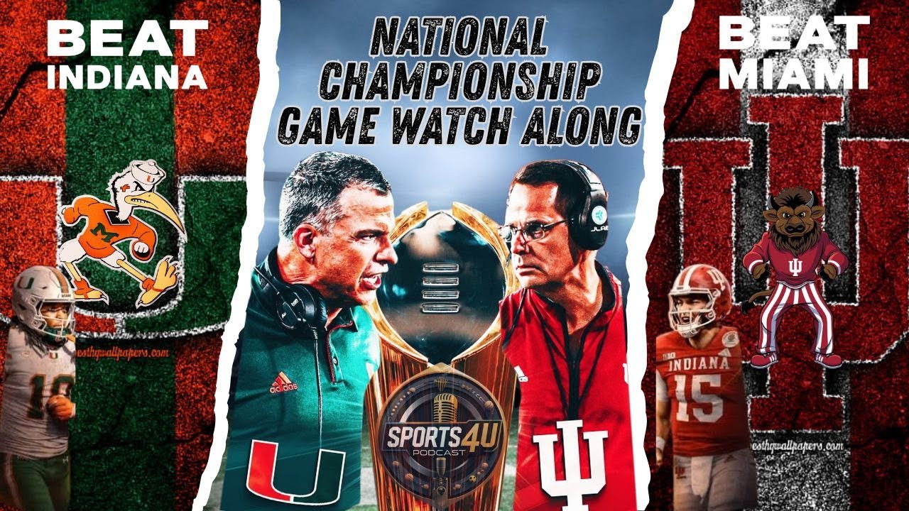 College Football Playoff National Championship Game Watch Along 📱