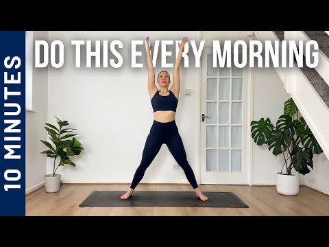 10MIN FEEL GOOD MORNING WORKOUT - All Standing Morning Routine