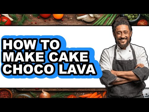 How to Make Cake Choco Lava (only Way)