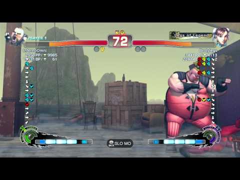 SSFIVAE~ Chun li  (BrolyLegs) vs.  Rufus (InfernoOnmi) HD