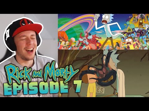 Rick and Morty 4x7 REACTION & REVIEW "Promortyus"