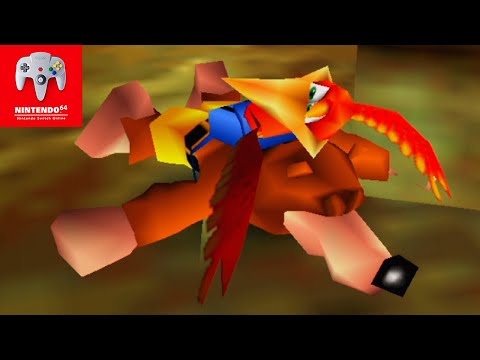 Banjo-Kazooie Switch Online N64 - 100% Walkthrough Part 5 No Commentary Gameplay - Clanker's Cavern