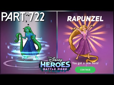 Disney Heroes Battle Mode RAPUNZEL UNLOCKED PART 722 Gameplay Walkthrough - iOS / Android