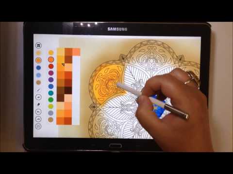 Caraboutcha, application de coloriage pour adultes
