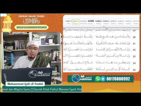 Hidayatush Shibyan - Mad Lil Mubalaghah (Mad Ta'zhim dan Tabriah), Khatimah dan Majelis Sama