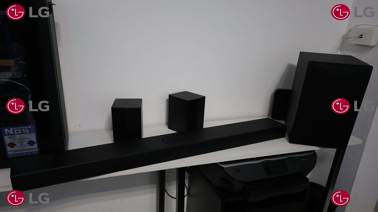 Unboxing Soundbar LG ST70TR 5.1.1 dolby atmos