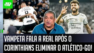 ‘Vocês pararam para pensar nisso? Se o Corinthians…’: Vampeta fala a real após 4 a 1 no Atlético-GO