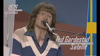 eurovision 1979 Sweden 🇸🇪 Ted Gardestad - Satellit ᴴᴰ