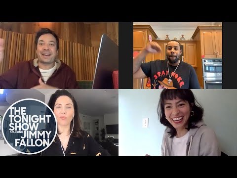 名人與凱南-湯普森、惠特尼-卡明斯和梅麗莎-維拉塞諾爾的Quiplash。 (Celebrity Quiplash with Kenan Thompson, Whitney Cummings and Melissa Villaseñor)