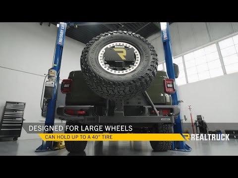 Go Rhino Swing-A-Way Tire Carrier Fast Facts