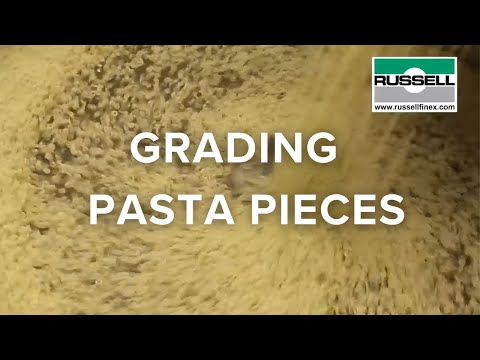 Grading broken pieces of pasta – Finex Separator™