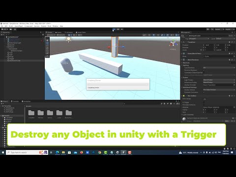 Unity | Destroy any Object in unity with a Trigger - Script Sncluded