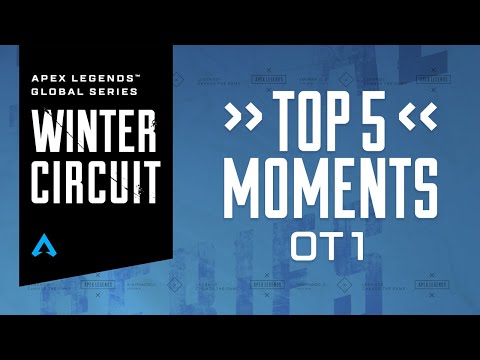 Apex Legends | Top 5 Moments | ALGS Winter Circuit OT #1