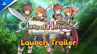 Class of Heroes 1 & 2: Complete Edition - Launch Trailer | PS5 Games