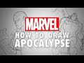 How to Draw APOCALYPSE w/ Marcus To! | Marvel Live!