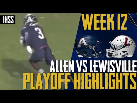 Allen vs Lewisville - 2023 Week 12 Football Highlights