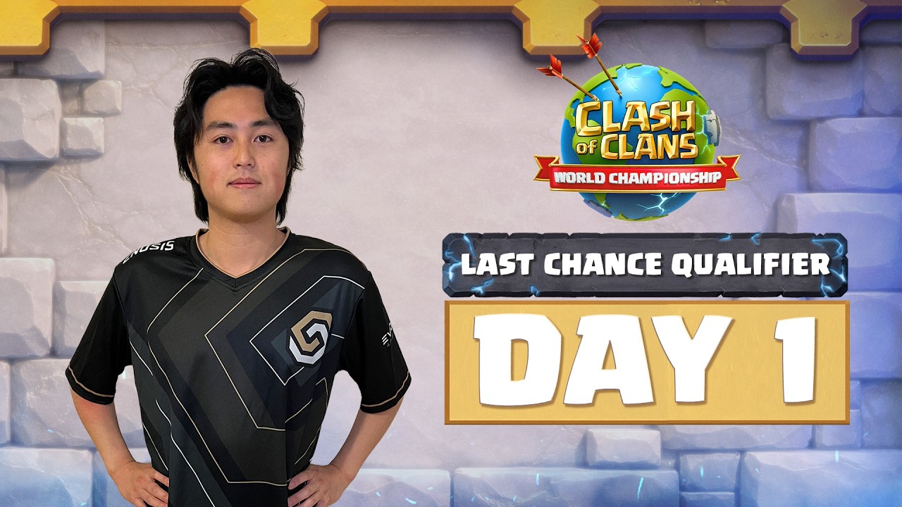 World Championship: Last Chance Qualifier | Day 1 | #ClashWorlds | Clash of Clans