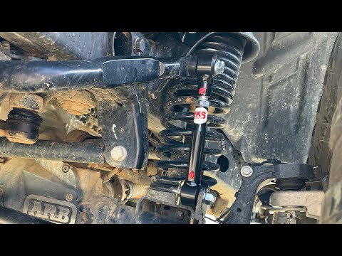 Installing JKS Quicker Disconnects on lifted 2020 Jeep Wrangler Rubicon
