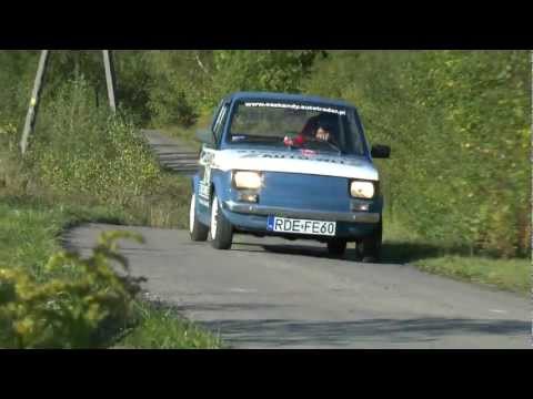 Łukasz PATLA - Fiat 126p - 4 Runda SZK Dzwonowa - Jodłowa 23-09-2012