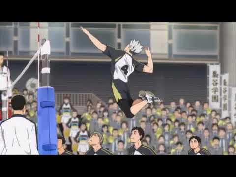 Bokuto Inline Spike - Haikyuu! Season 4 Episode 12