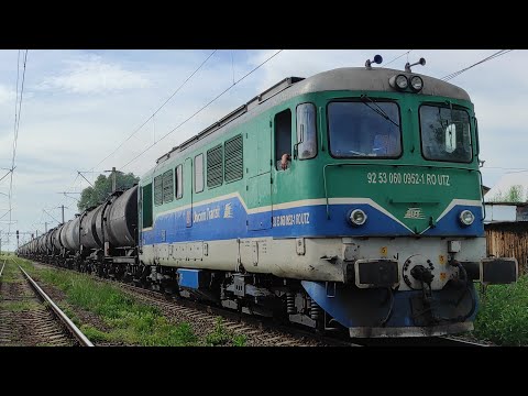 Tren de marfa UNICOM Tranzit trece prin Darmanesti cu DA952 - 20.05.2022