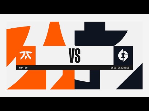 FNC vs. EG | Play-In Groups | 2022 World Championship | Fnatic vs. Evil Geniuses (2022)