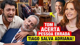 QUEM AMA CUIDA - Capítulo de hoje 01/10 QUINTA - Tom ACERTA PESSOA ERRADA e Tiago SALVA Adriana!