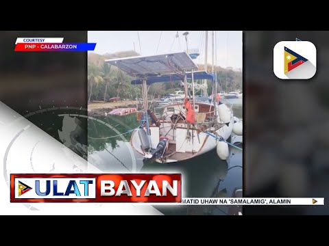 Abandonadong yate na nakita ng PNP, iniimbestigahan kung may kaugnayan sa nasabat na higit isang…