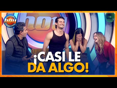 Emilio interrumpe entrevista y le mete tremendo susto a Raúl Araiza | Programa Hoy