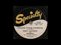 STRANGE THINGS HAPPENING / PERCY MAYFIELD and ORCHESTRA [Specialty SP 375 B]