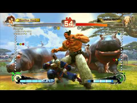 FuzzyPhi (Hawk) vs rokotsu (Gen) - SSF4 Arcade Edition Xbox Live Ranked Match
