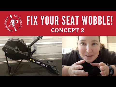 Concept 2 Seat Wobble and Seat Squeak FIX